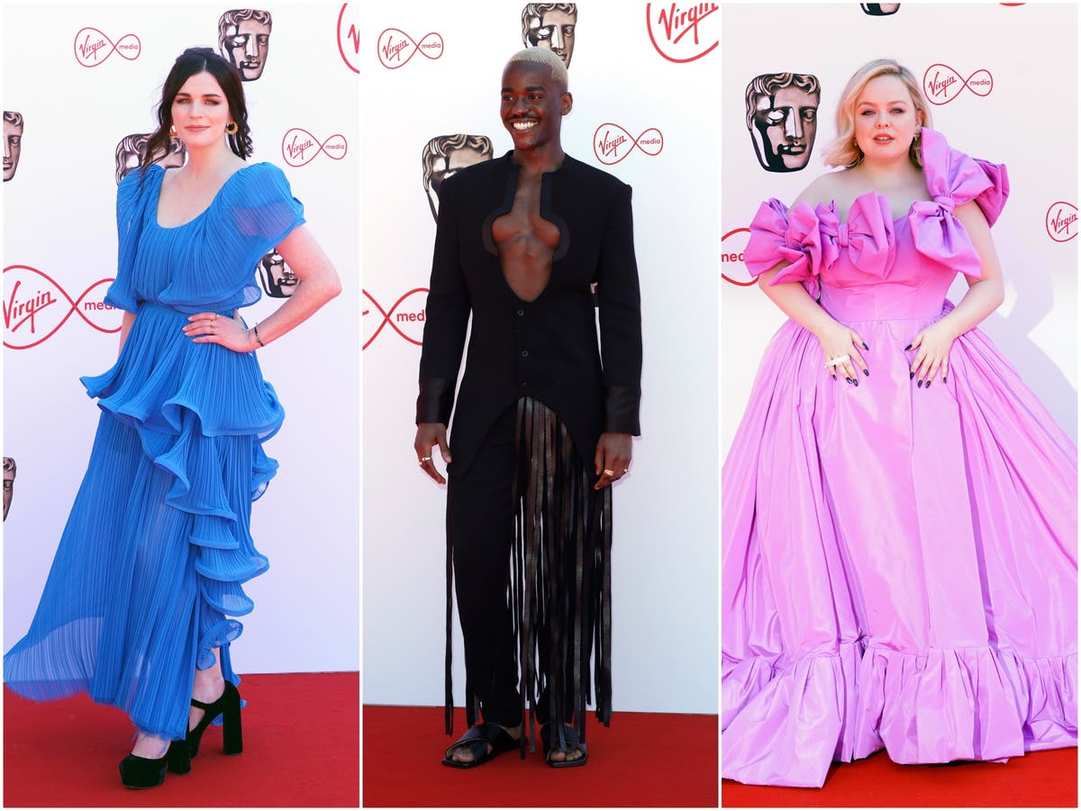 Bafta TV Awards 2022 The bestdressed stars on the red carpet The